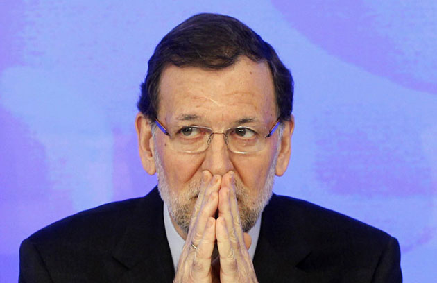 Rajoy durante un comit ejecutivo del PP | EFE